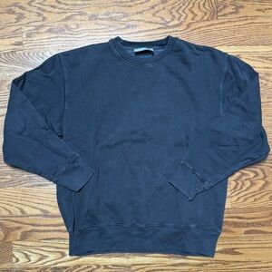 Wilfred Charcoal Crewneck Sweater